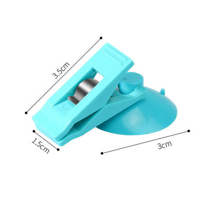 Suction Cup Clip Car Interior Window Clip, Ticket Holder Clamp, Bill Card Fastener Clip Car Accessories