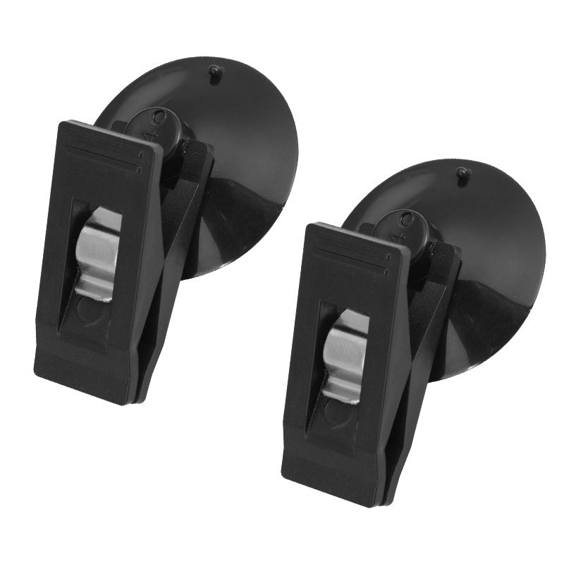 Suction Cup Clip Car Interior Window Clip, Ticket Holder Clamp, Bill Card Fastener Clip Car Accessories