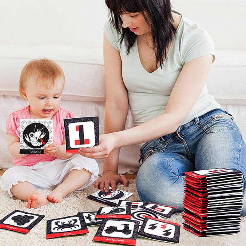 Toddler Soft Books, Alphabet & Number Bath Cloth Books for Early Childhood Learning, Sensory Book for Kids, Girls & Boys