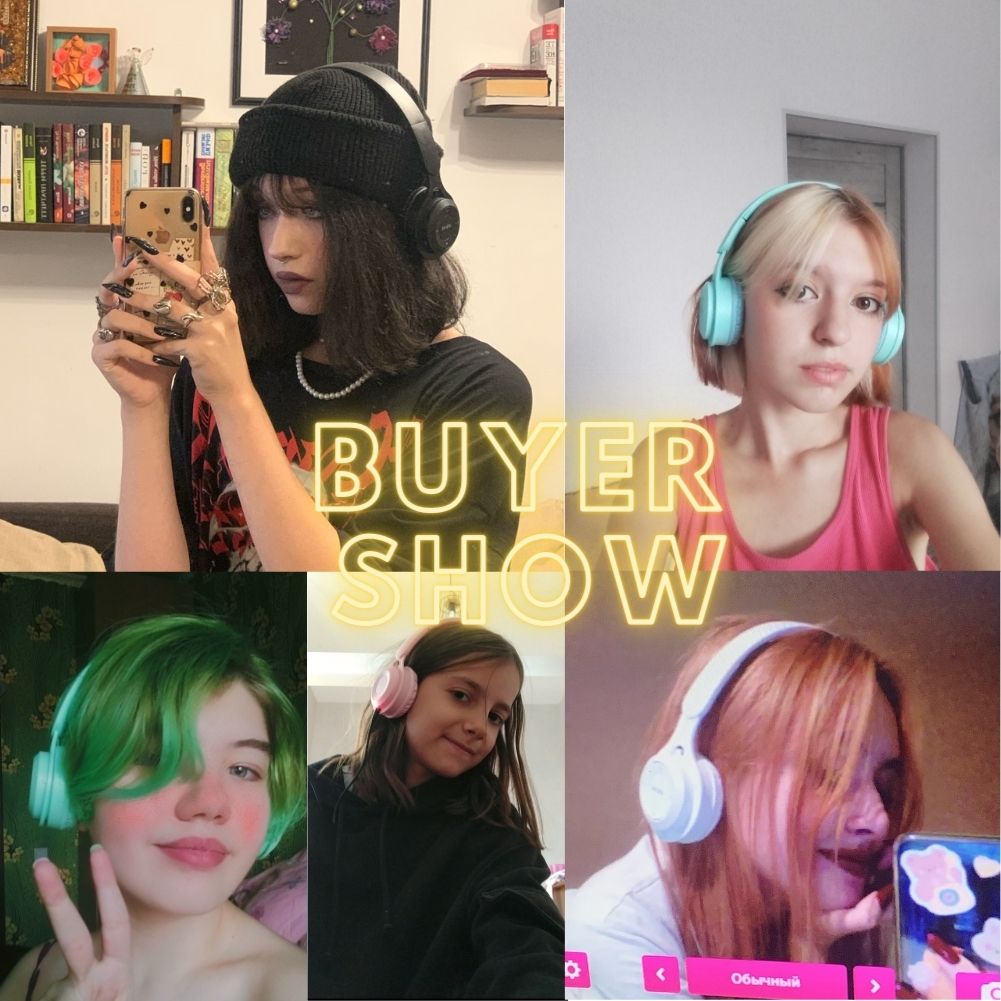 Wireless Bluetooth Headphone, Stereo Headband Gaming Headset with Mic, Cute Gift for Gamer Girl Mobile Tablet
