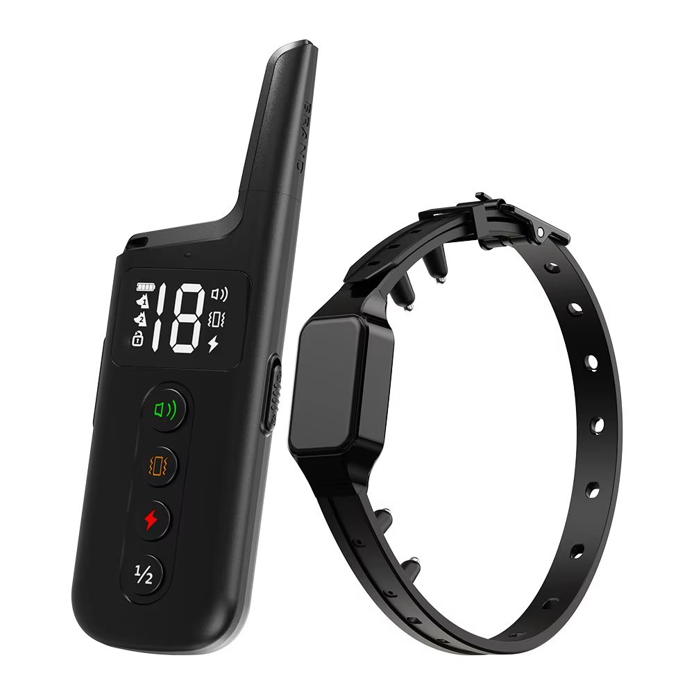 Premium Remote Shock And AntiBark Dog Training Collar  1000ft Range With Beep Vibration Shock Modes 6