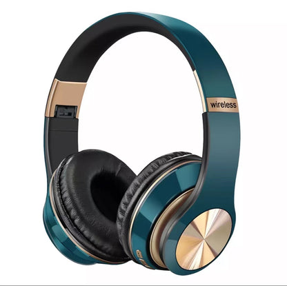 Foldable Bluetooth 5.0 Gaming Headphones, Wireless Music Earphones, Wired Headset for Phone Gamer Use