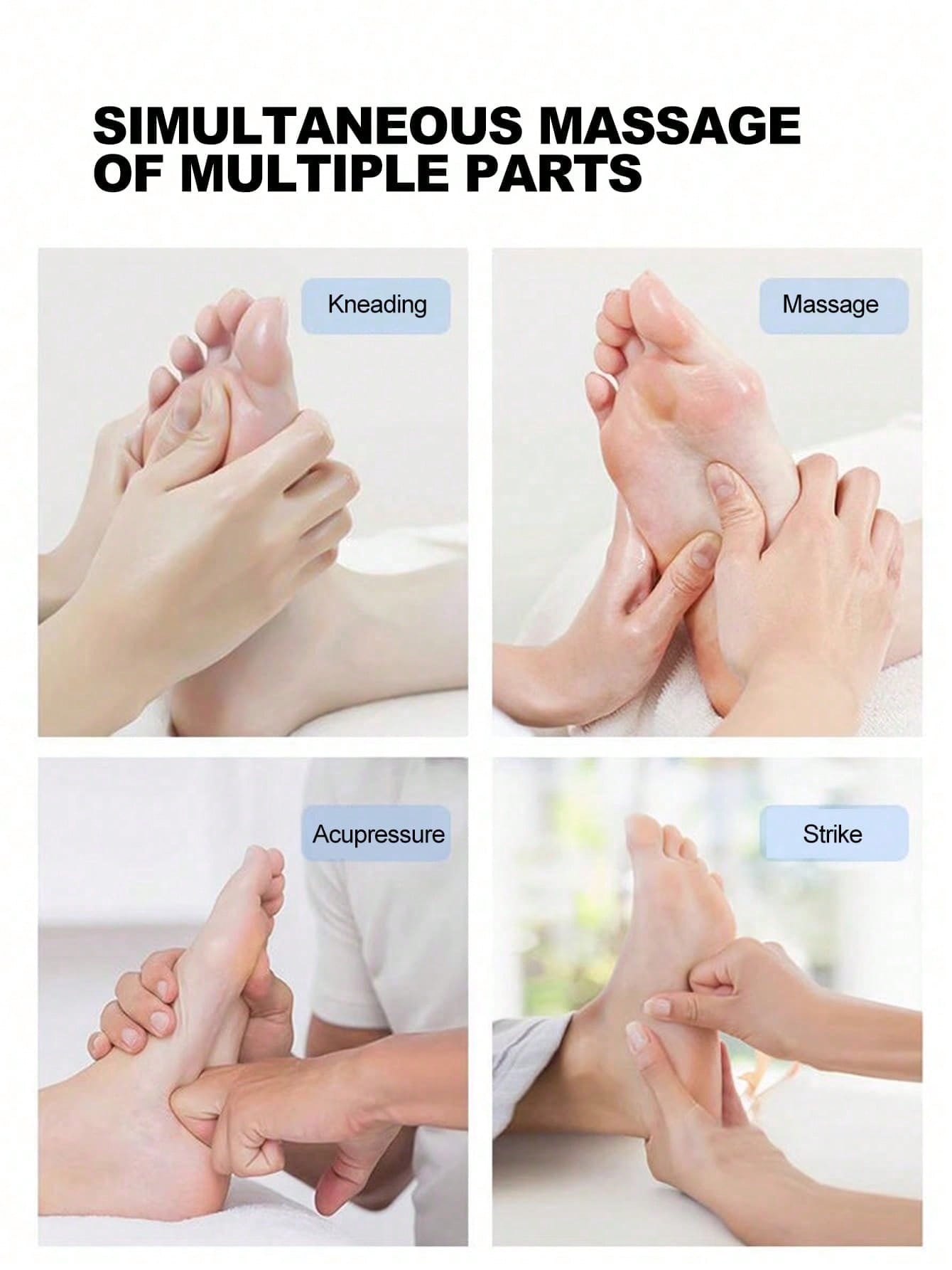 Rechargeable Electric Foot Massager Portable Cordless Foot Massage Device Improves Blood Circulatio 1