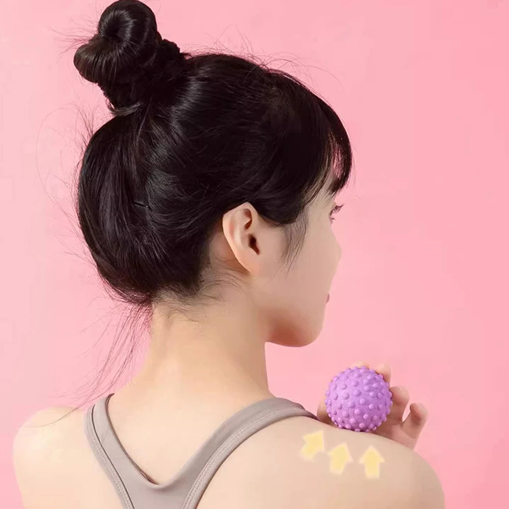 Fascia Ball Raised Point Massage Ball TPR Posture Master Yoga Ball Waist And Back Relief Foot Massa 1