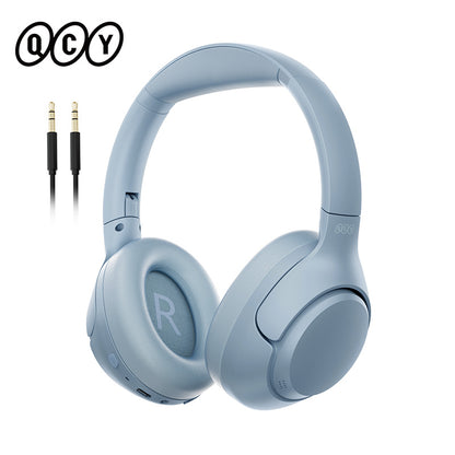 Bluetooth Hi Res Audio Over Ear Headset, QCY H3 ANC Wireless Headphones, Hybrid Noise Cancelling Earphones