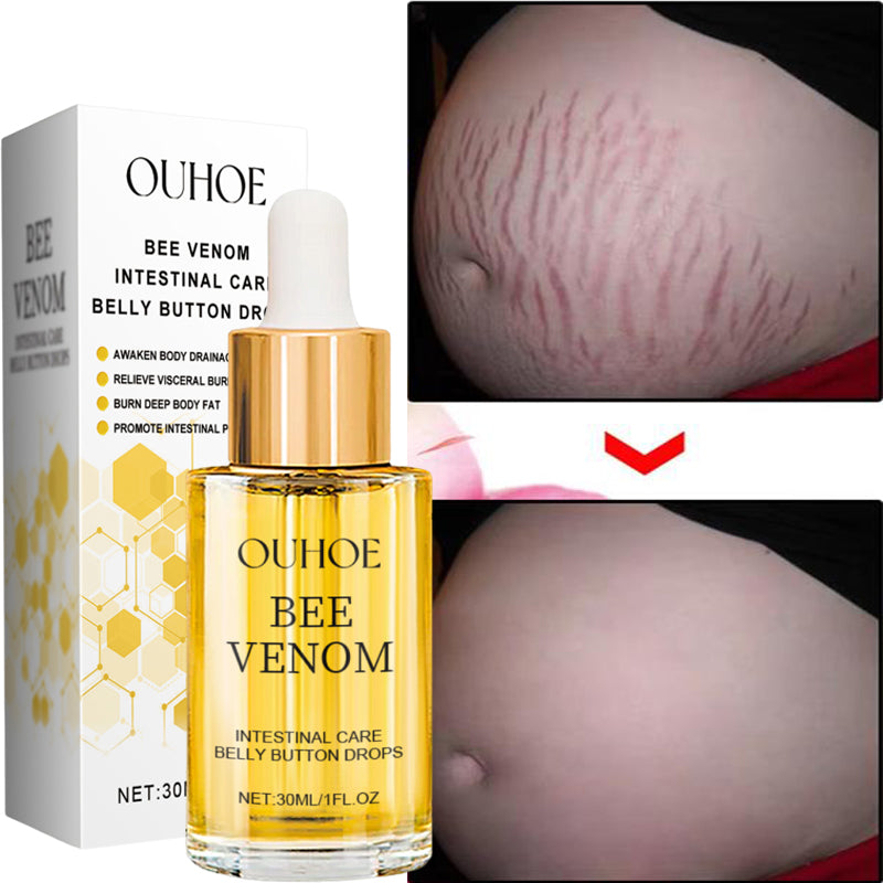 Postpartum Repair Essential Oil, Fade Stretch Marks Fat Lines, Big Belly Recovery Body Massage Oil Skin Whitening Care