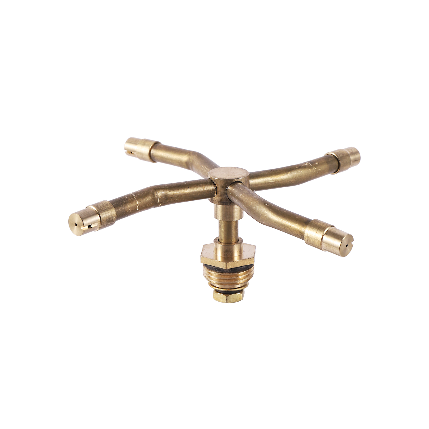Automatic Rotating Sprinkler Copper 360 Lawn Irrigation Nozzle Durable Brass Watering Spray For Gar 4