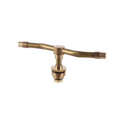 Automatic Rotating Sprinkler Copper 360 Lawn Irrigation Nozzle Durable Brass Watering Spray For Gar 5