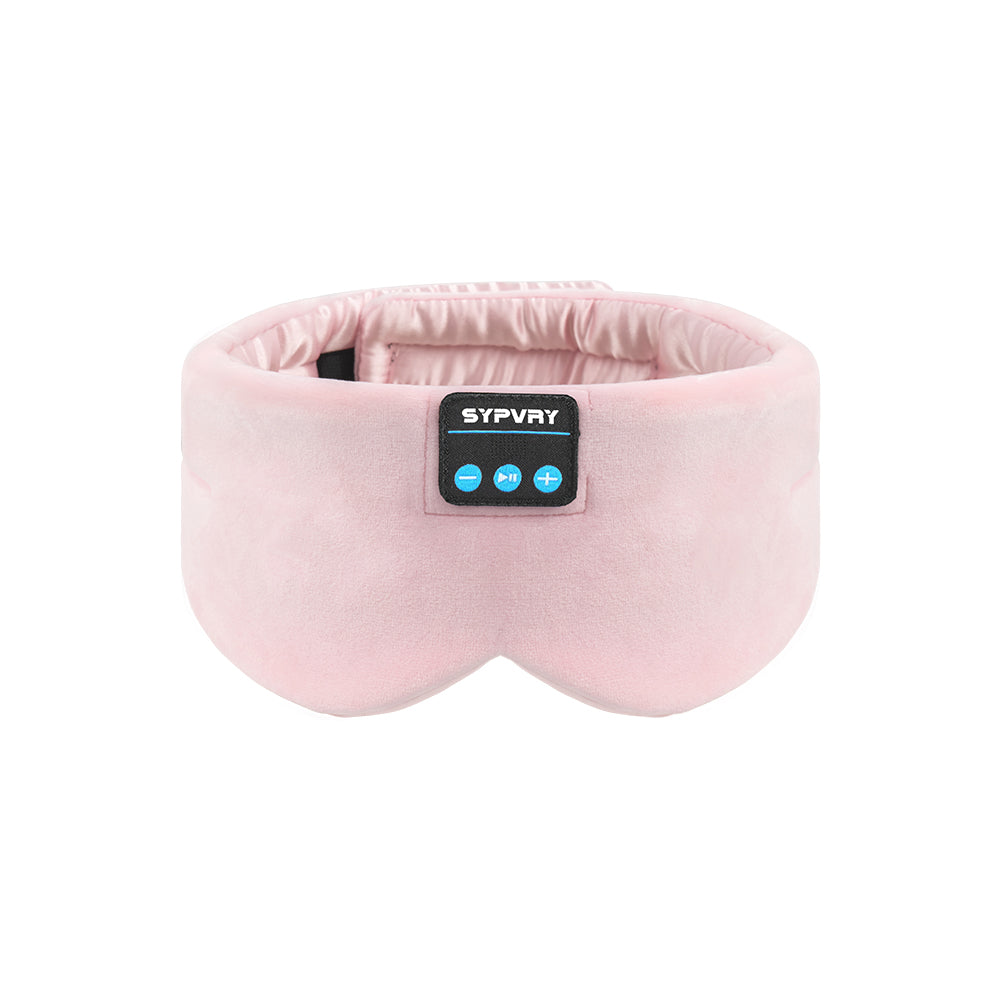 Bluetooth Sleep Headphones Adjustable Music Eye Mask Silk for Sleeping, Meditation, Travel Comfort, Wireless Audio