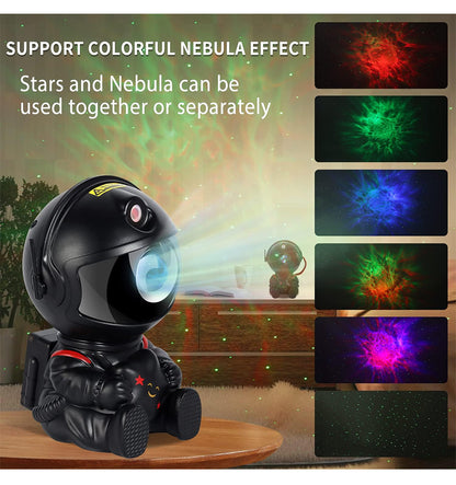 Star Astronaut Projector Light – Galaxy Starry Sky Lamp for Bedroom Decoration, Kids & Adults Gift