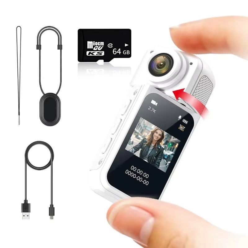 Xiaomi S70 Mini Action Camera  Lightweight 27K POV Recorder With Magnetic Mount  IPS Display 9