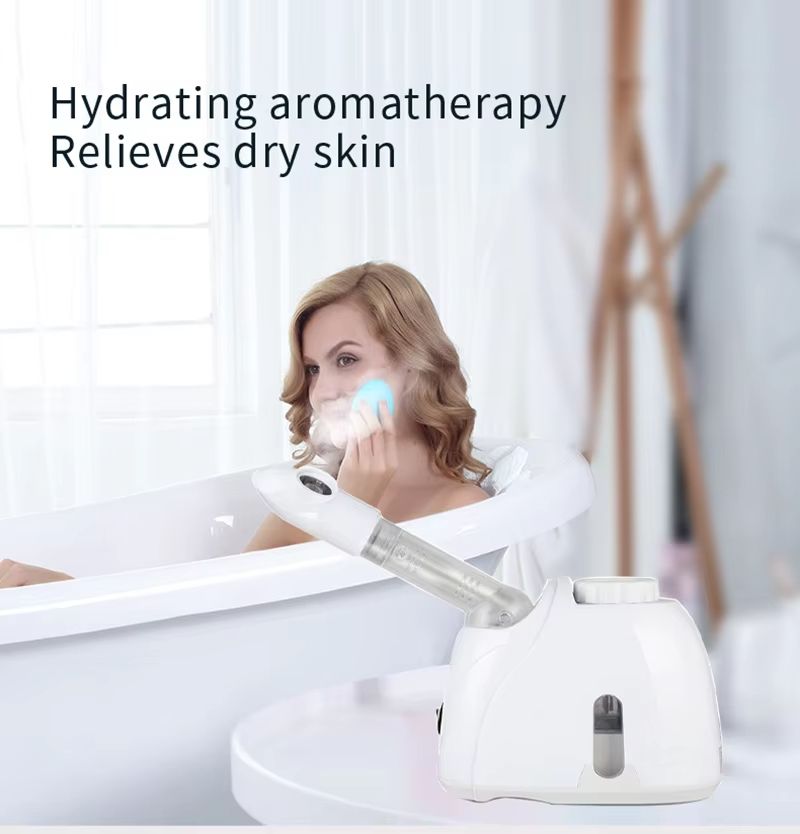 Ozone Facial Steamer  Deep Cleansing Warm Mist Humidifier For Home Spa  Skin Whitening 4