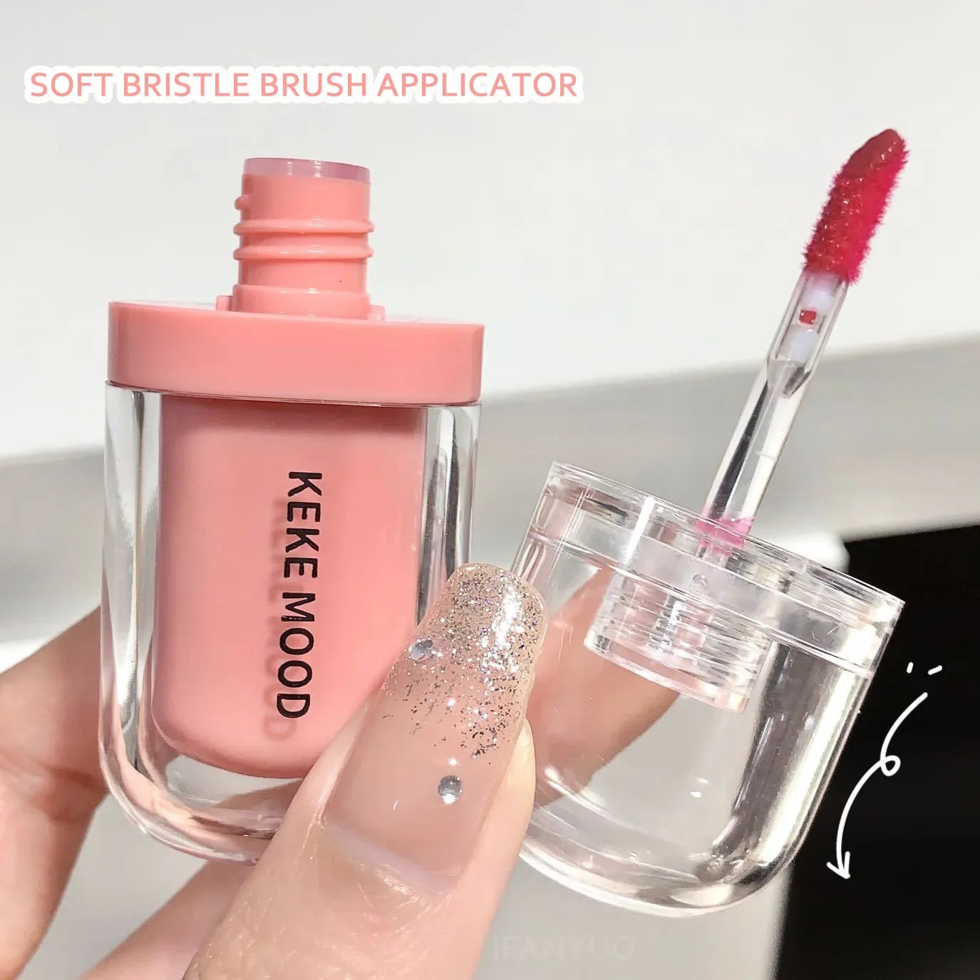 Hydrating Jelly Lip Oil, Crystal Glossy Lip Glaze, Moisturizing Sexy Lips Tint, Lasting Mirror Water Gloss