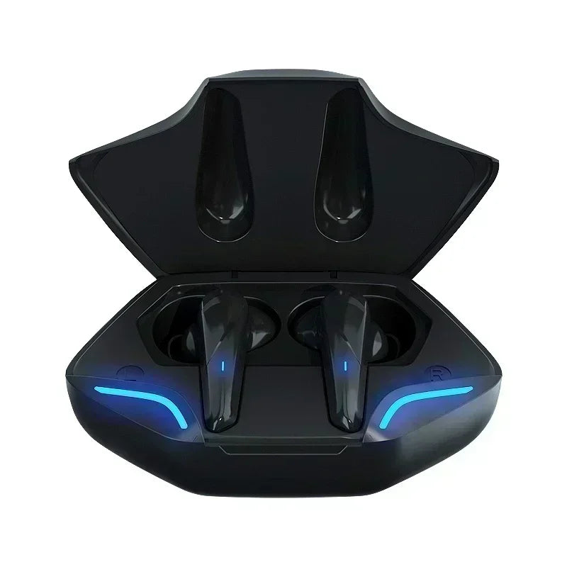 Wireless Bluetooth Gaming Earbuds with Mic, HiFi 9D Stereo Headset, Bass Audio Sound Positioning for Gamer