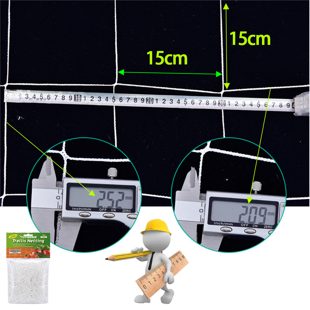 HeavyDuty Garden Climbing Net Trellis Plant Support Stand For Flowers Vegetables  Vine Orchard Gard