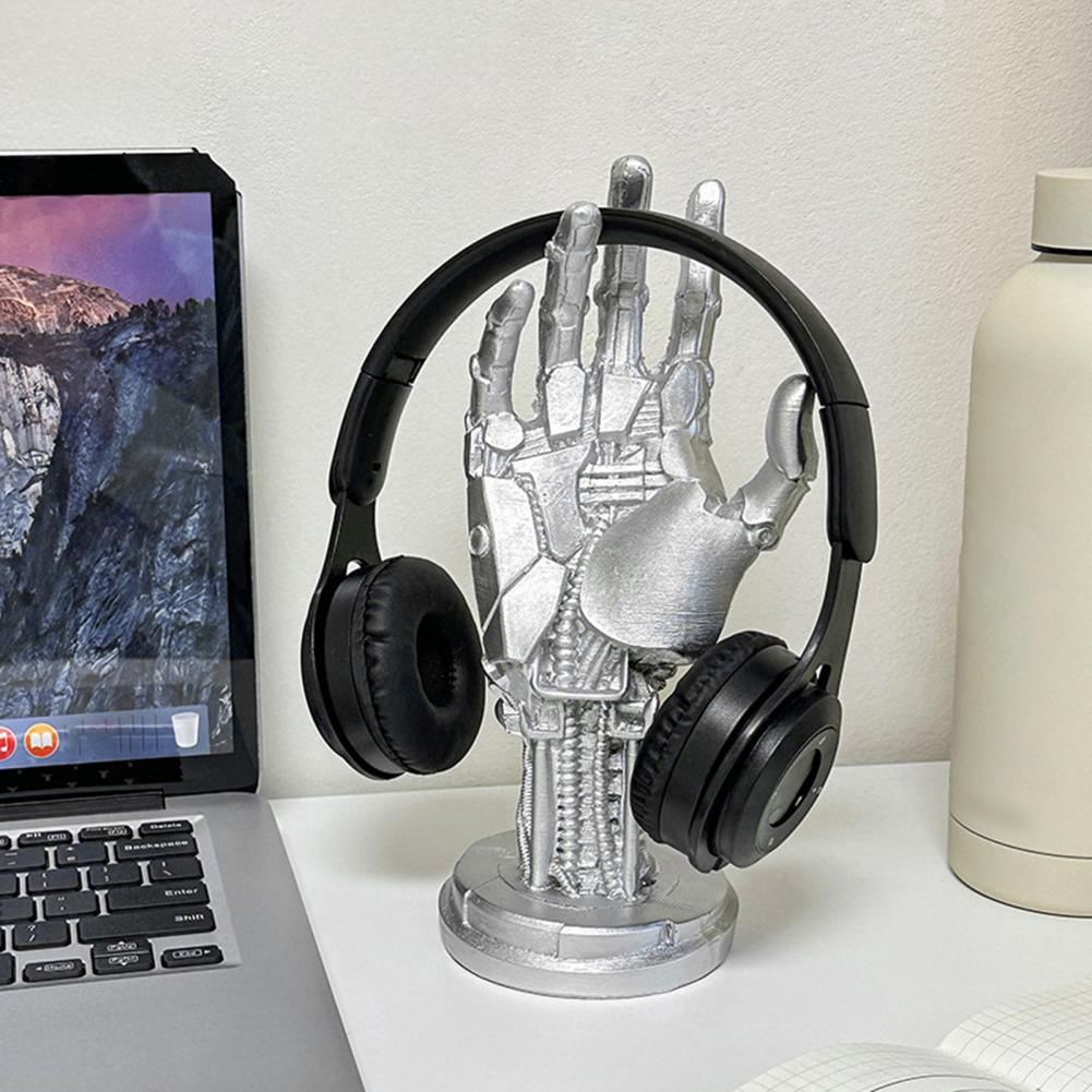 3D Cyberpunk Style Series Machine Game Controller Stand, Creative Mechanical Handle Desktop Decor for Gamers Home Decor