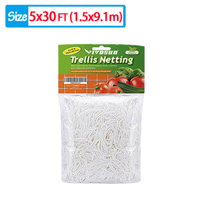 Trellis Netting For Climbing Plants HeavyDuty Garden Support Net For Vegetables Flowers  Vine Orcha 8
