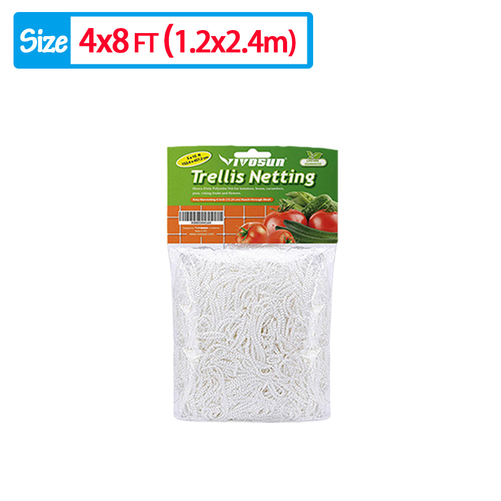 Trellis Netting For Climbing Plants HeavyDuty Garden Support Net For Vegetables Flowers  Vine Orcha 6