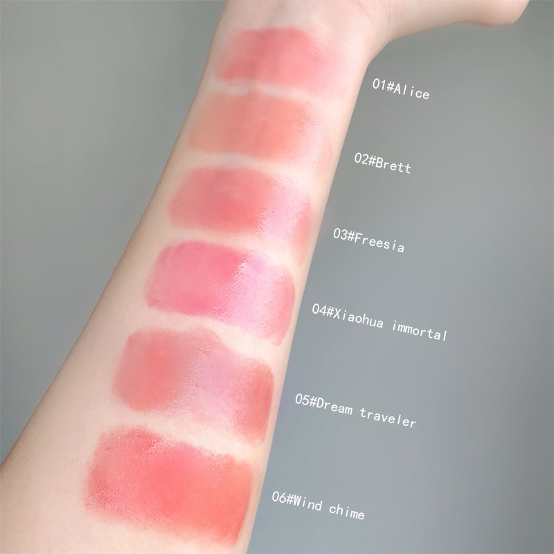 Cute Pink Lip Gloss Waterproof Jelly Transparent Liquid Lipstick Water Lip Tint Gift Set Makeup Bea 3