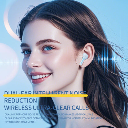 Wireless Bluetooth Headset HiFi Lossless Audio, Lightweight Earbuds, HD Voice Call, Touch Control, Compact Fit