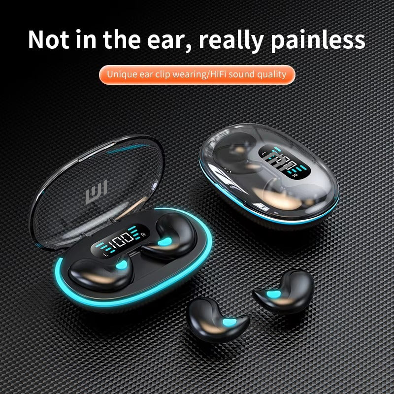 Xiaomi X55 Mini Earphone Wireless Earphone, Sleep Bluetooth Earbuds HIFI Stereo Sport Game Headphones for Music and Call