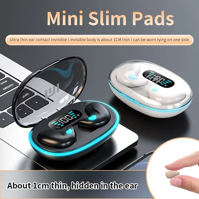 Xiaomi X55 Mini Earphone Wireless Earphone, Sleep Bluetooth Earbuds HIFI Stereo Sport Game Headphones for Music and Call