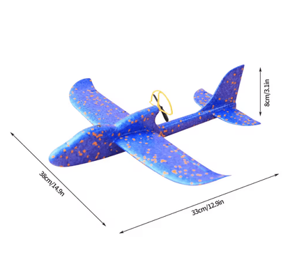 Aeroflash LED Throw Foam Glider Plane Toy 1