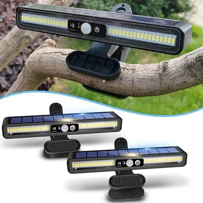 Clip On Solar Motion Sensor Light with 36 LEDs Waterproof Outdoor Security