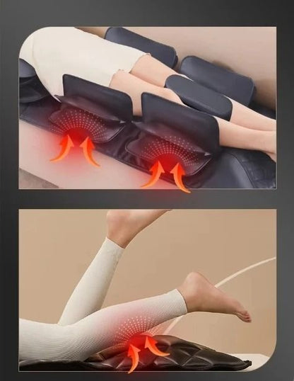 Full Body Vibration Airbag Massage Mat With Heated Neck And Lumbar Traction 2