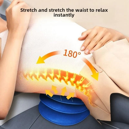 Full Body Vibration Airbag Massage Mat With Heated Neck And Lumbar Traction 4