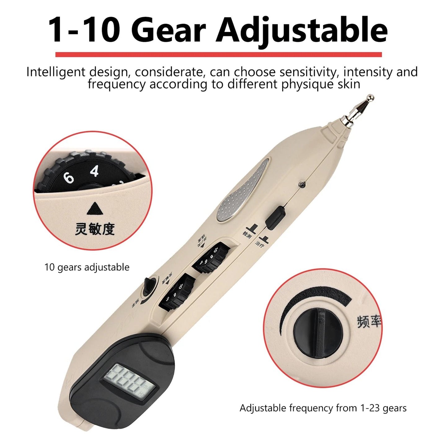 Rechargeable Electronic Acupuncture Meridian Energy Pen For Pain Relief 1