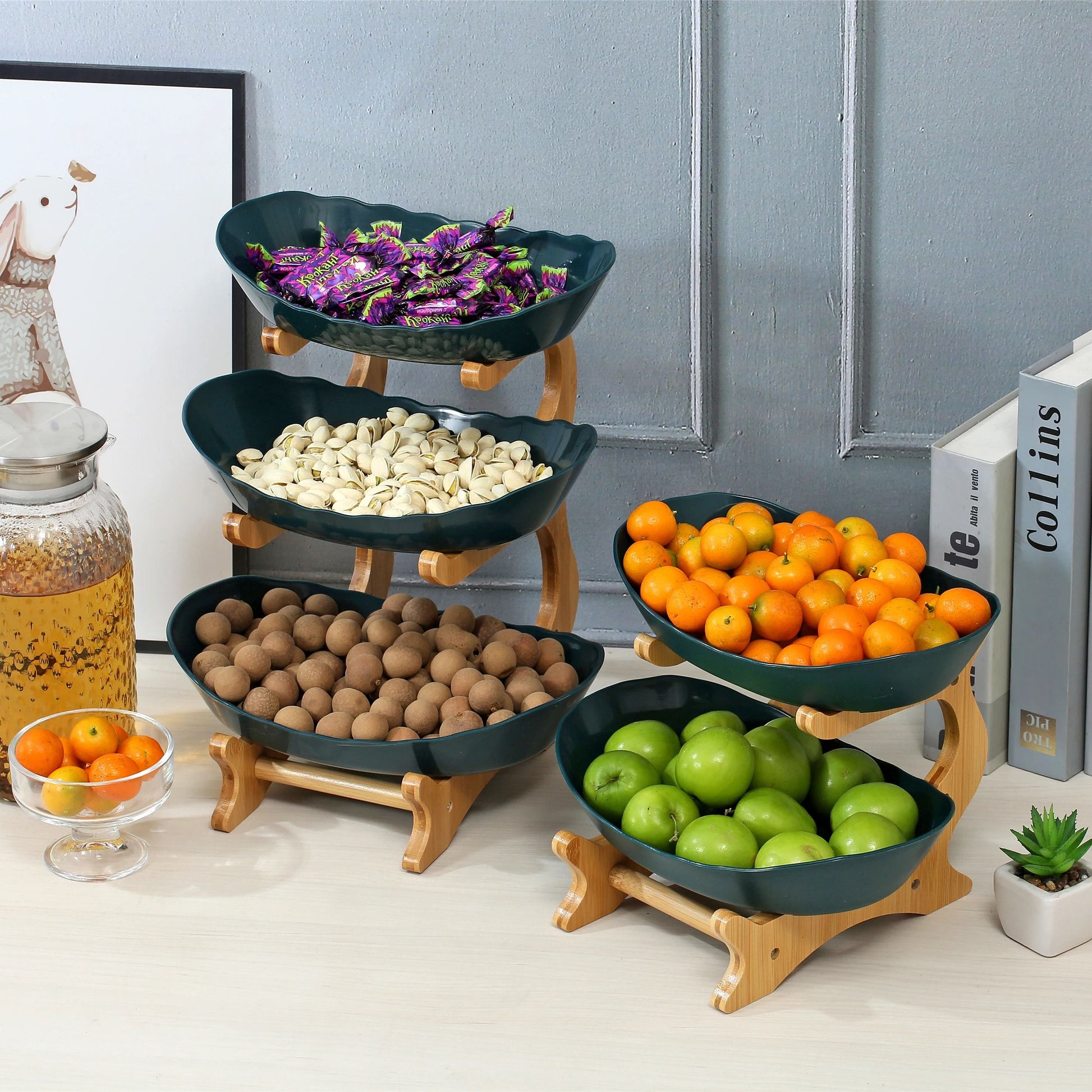 Multi Layer Kitchen Serving Stand for Fruits and Treats