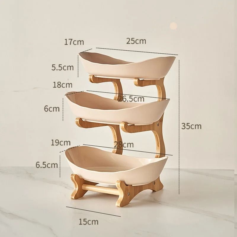 Multi Layer Kitchen Serving Stand For Fruits And Treats 9