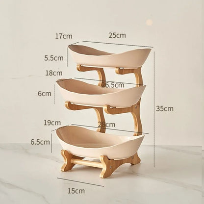 Multi Layer Kitchen Serving Stand For Fruits And Treats 9