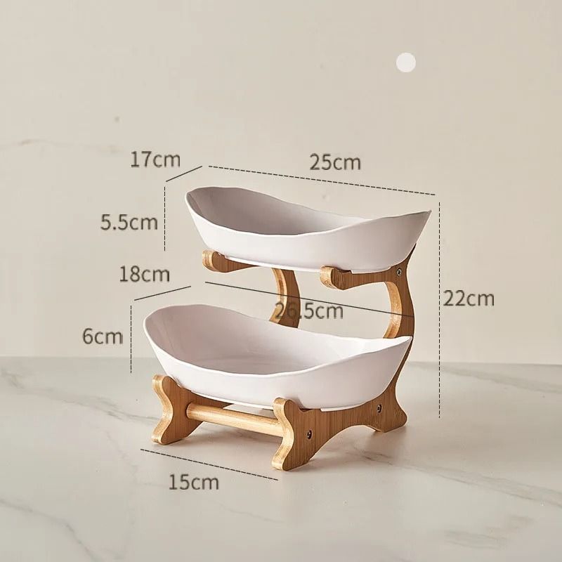 Multi Layer Kitchen Serving Stand For Fruits And Treats 6