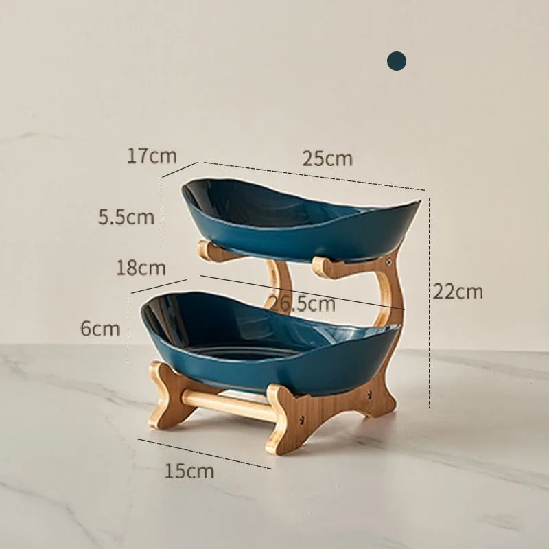 Multi Layer Kitchen Serving Stand For Fruits And Treats 8