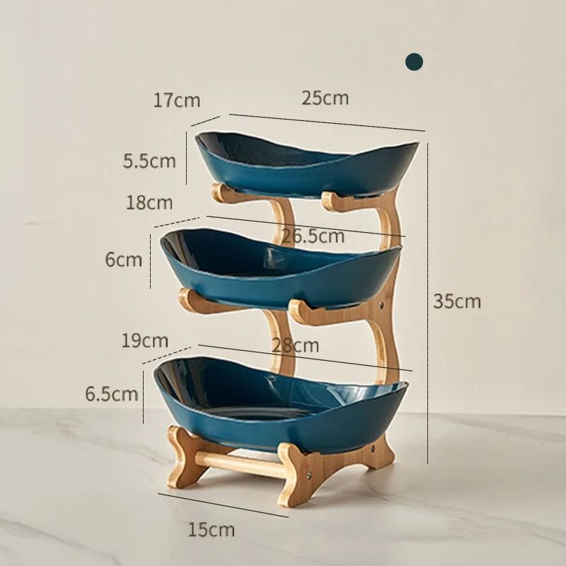 Multi Layer Kitchen Serving Stand For Fruits And Treats 11