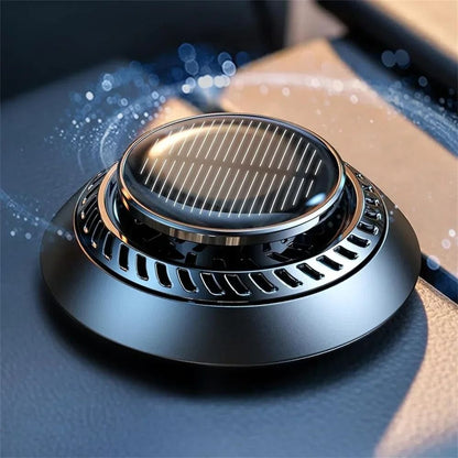 Solar Rotating Aromatherapy Car Diffuser 1
