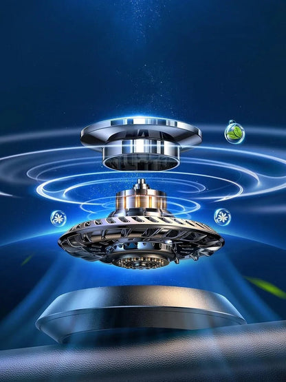 Solar Rotating Aromatherapy Car Diffuser 3