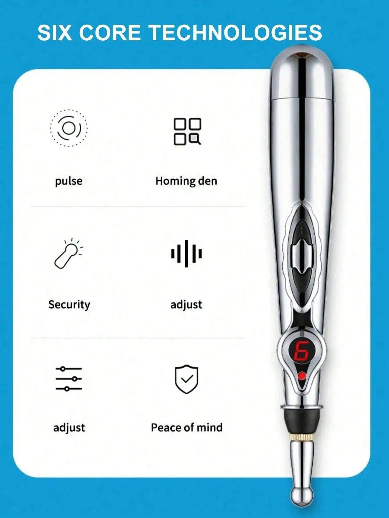 Electronic Meridian Energy Massage Pen 2