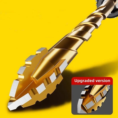 Four Blade Serrated Drill Bit for Tile and Concrete