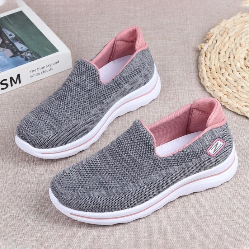 Womens Breathable Mesh Sneakers Casual Comfort Shoes 4