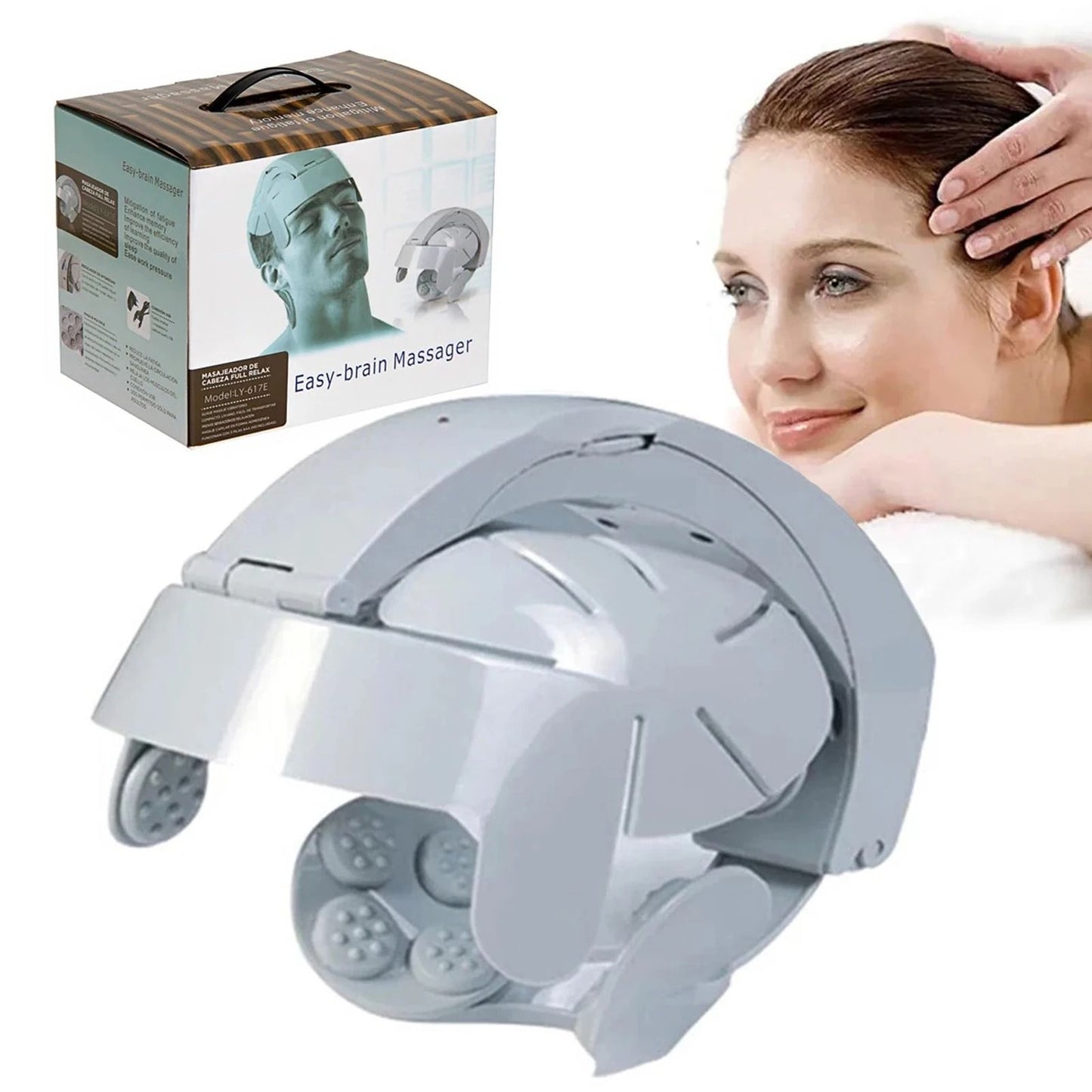 Multifunctional Scalp Massage and Relaxation Tool