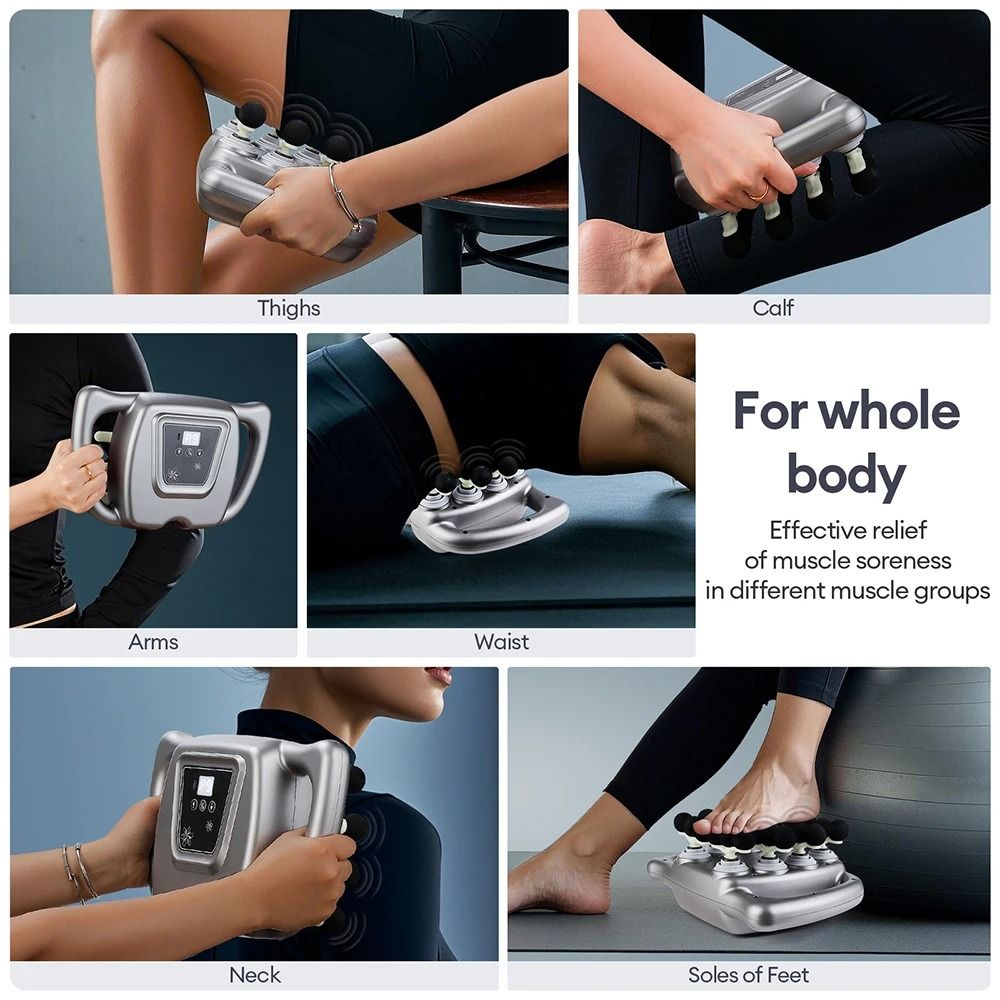 High Intensity Percussion Massager With 24 Attachments And Adjustable Speed 4