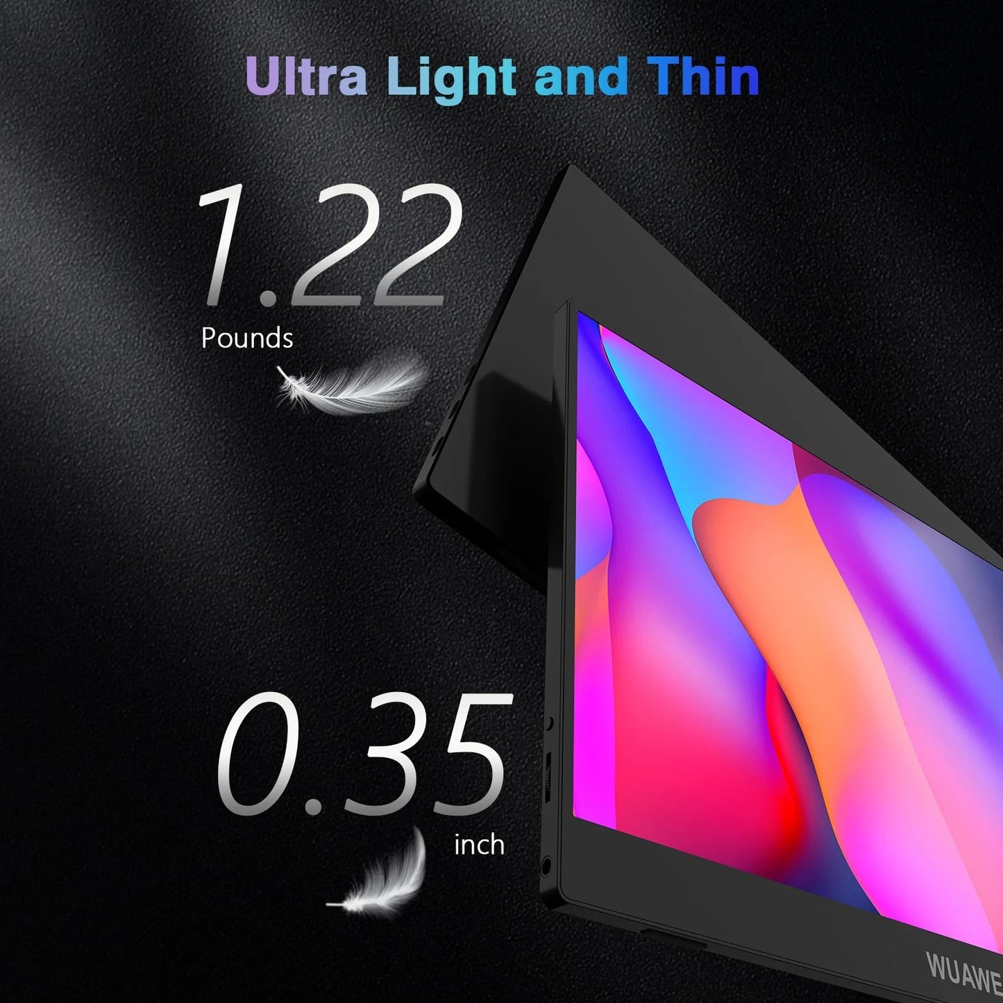 14 Inch Full HD Portable Monitor With USBC And HDMI 5