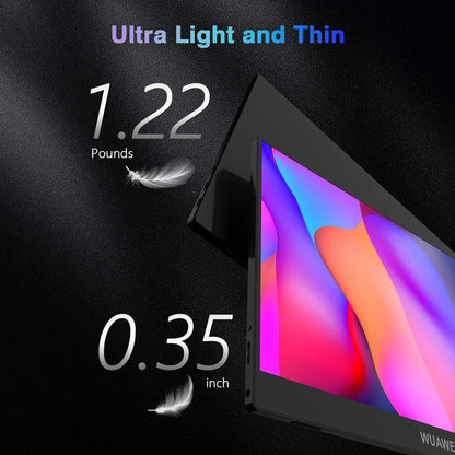 14 Inch Full HD Portable Monitor With USBC And HDMI 5