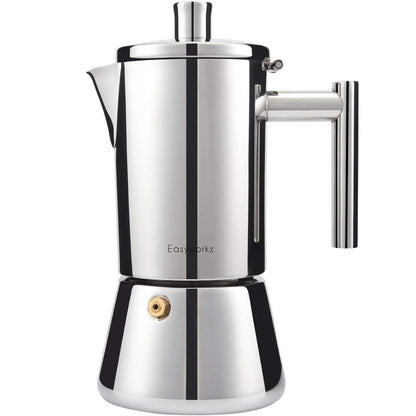 Stainless Steel Stovetop Espresso Maker Moka Pot 7