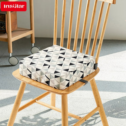 INSULAR Adjustable Booster Seat Cushion For Kids With Removable Cover For Dining And Seating Suppor 1