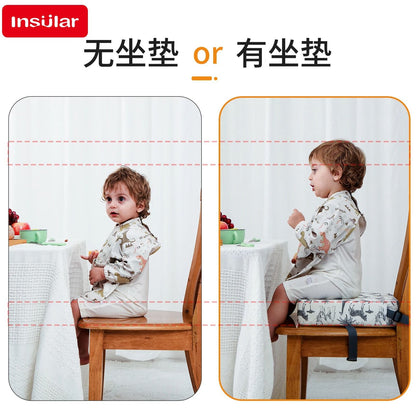 INSULAR Adjustable Booster Seat Cushion For Kids With Removable Cover For Dining And Seating Suppor 3
