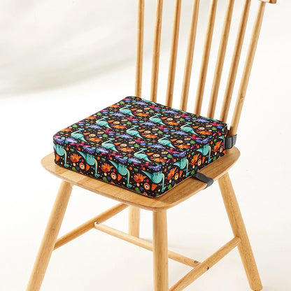 INSULAR Adjustable Booster Seat Cushion For Kids With Removable Cover For Dining And Seating Suppor 8